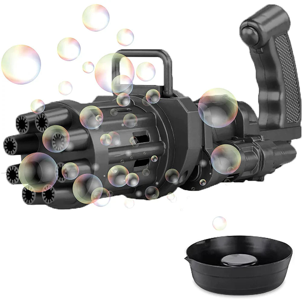 8-Hole Bubble Gun Machine - Massive Bubble Gattler Toy gun Cosmia.pk