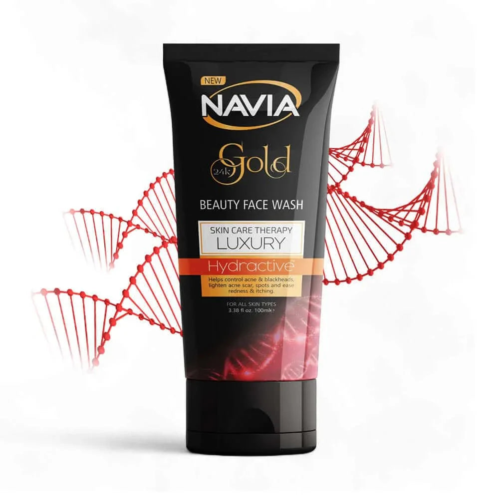 Navia 24K Gold Face Wash - 100ml Navia