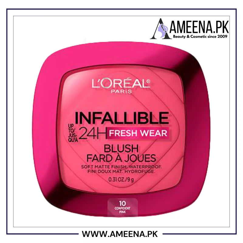 L'Oreal Paris Infallible Up to 24H Fresh Wear Soft Matte Blush Loreal Paris