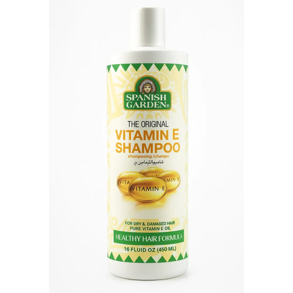 Spanish Garden Vitamin E Shampoo – 450ml Spanish Garden