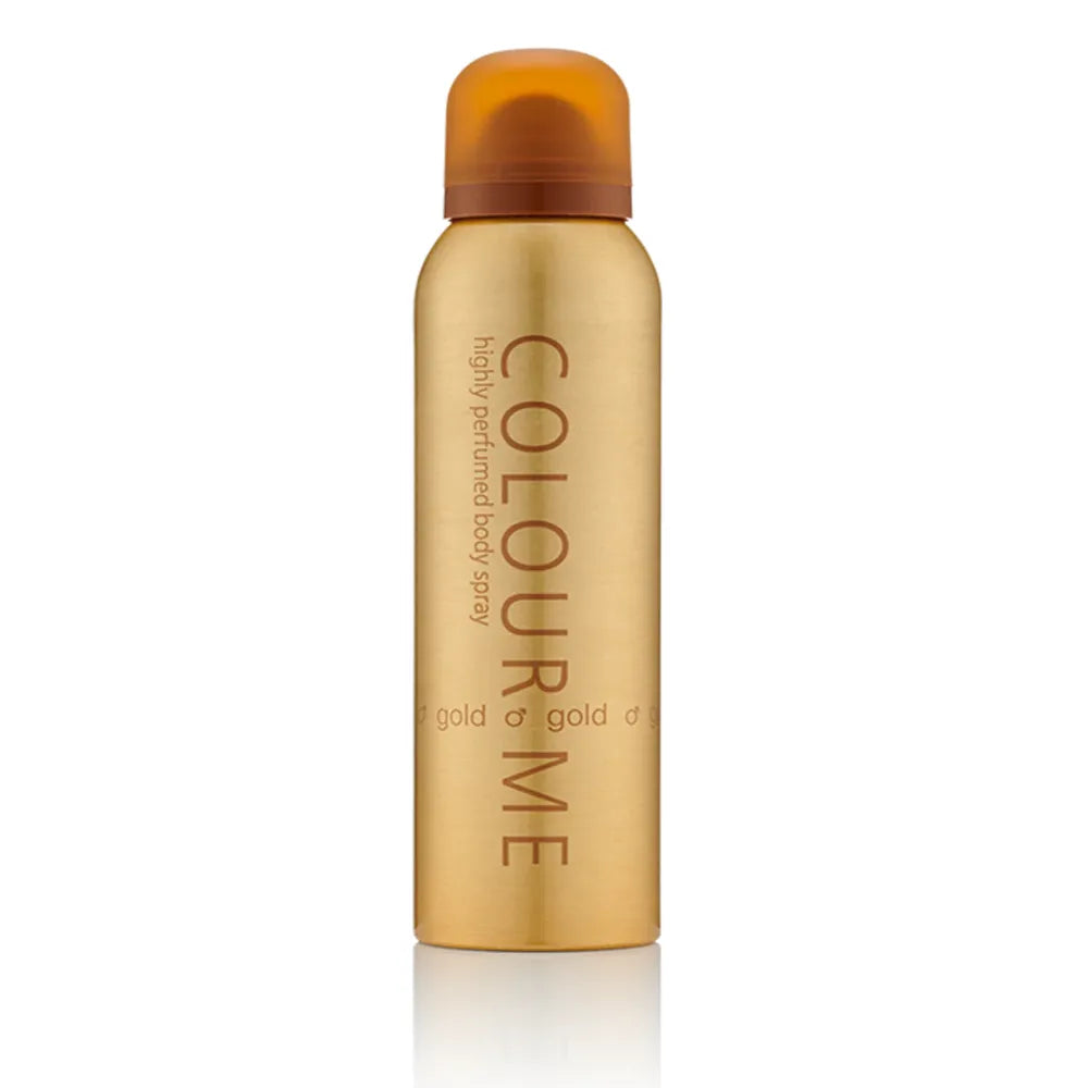 Colour Me Body Spray Gold Femme Gold - 150ml Colour Me