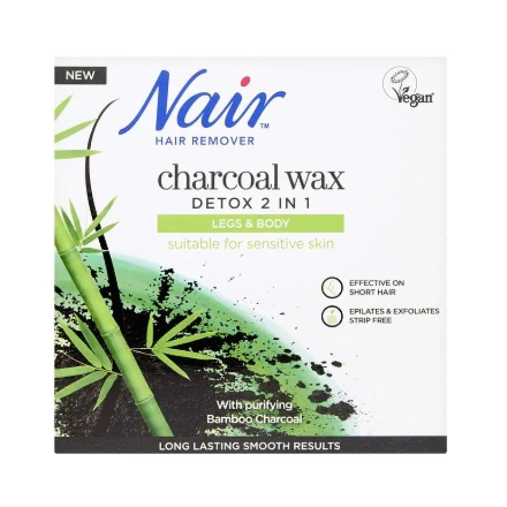 Nair Hair Remover Charcoal Wax Legs & Body - 380g Nair