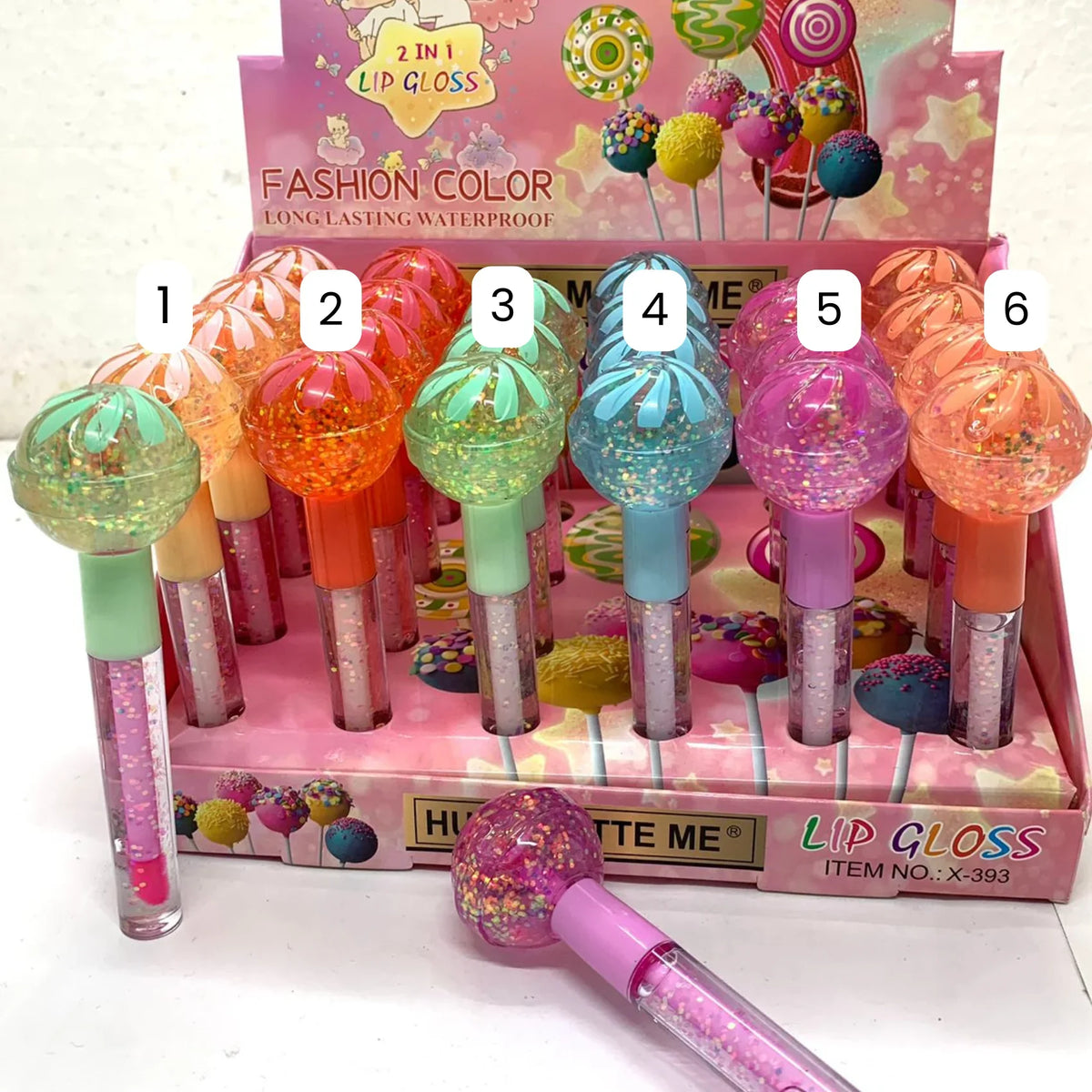 Huda Matte Me Fashion Color Long Lasting Waterproof 2 in 1 Lip Gloss Huda Matte Me