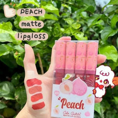 Color Castle Long Lasting Matte Lip Gloss - 4Pcs Color Castle