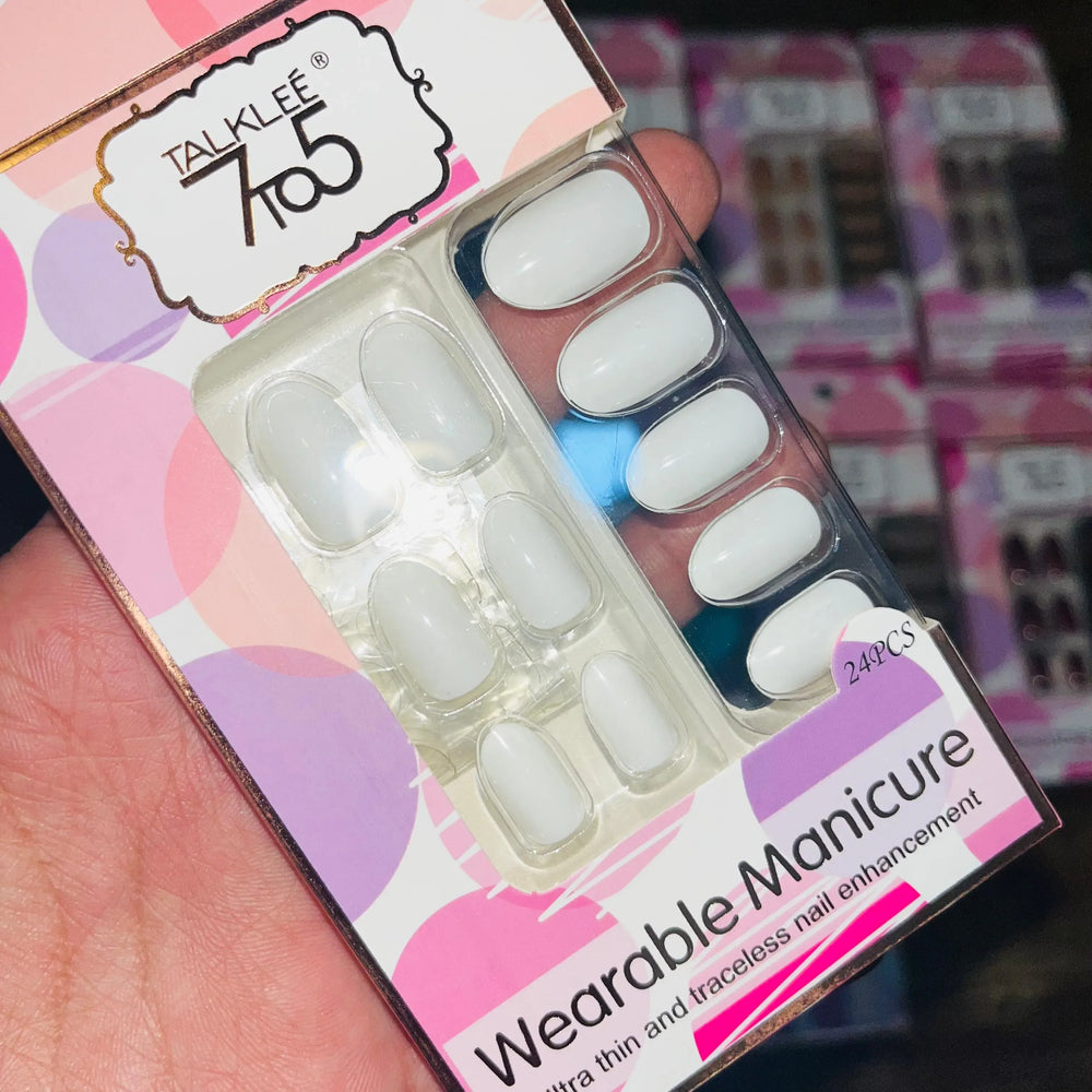 7To5 Talklee Wearable Artifical Nails With Free Stickers Talklee