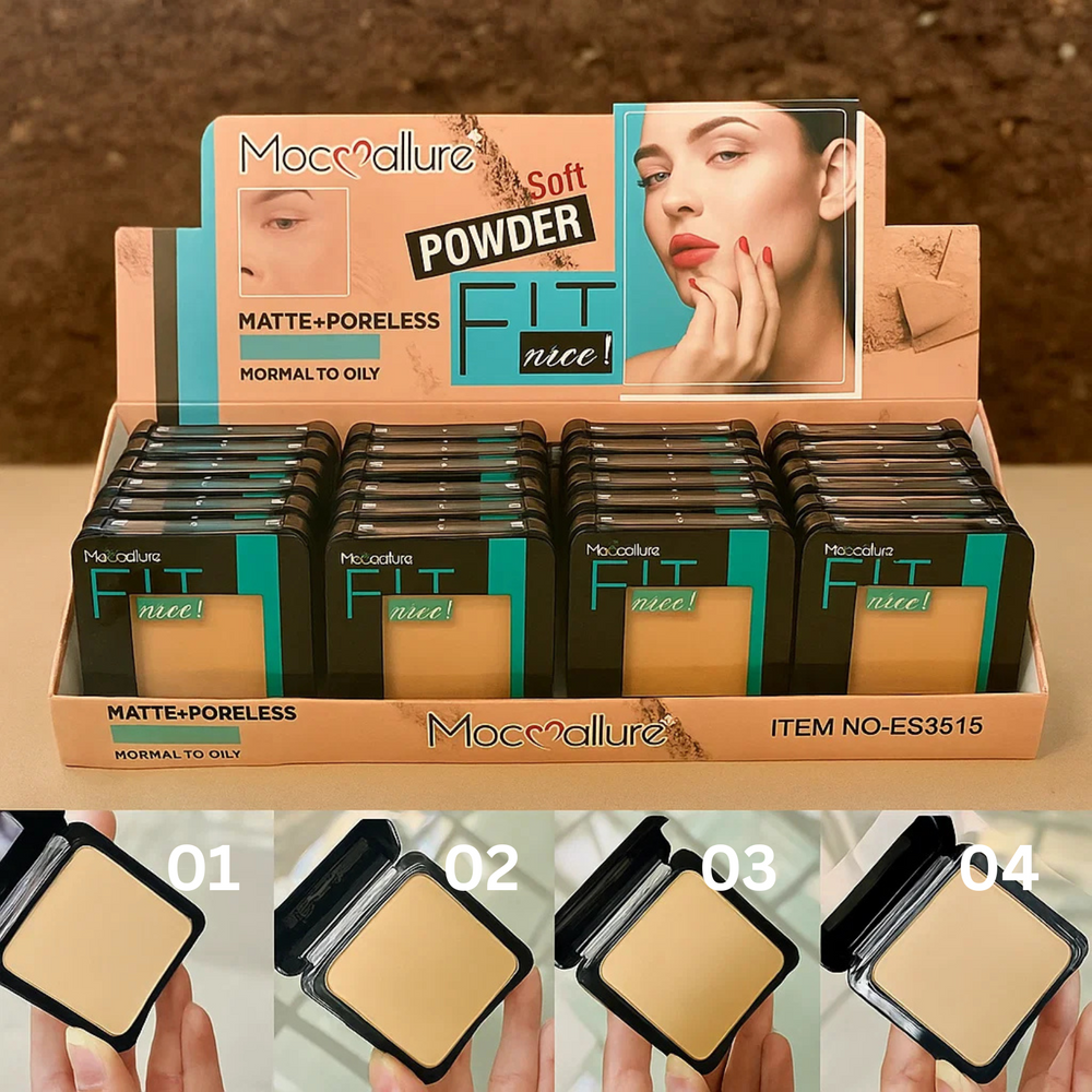 Mocallure Fit Mee Long-Lasting Matte Compact Powder Mocallure