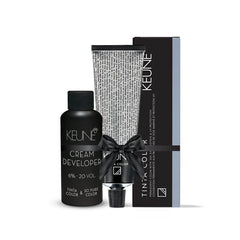 Keune Tinta Deal Medium Expresso Brown 4.37 with Keune Developer 20 Volume - 60 ml Keune