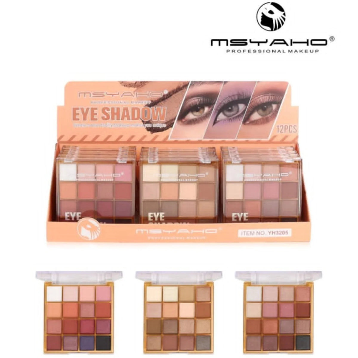 Msyaho Eyeshadow Palette - 16 Colors MSYAHO