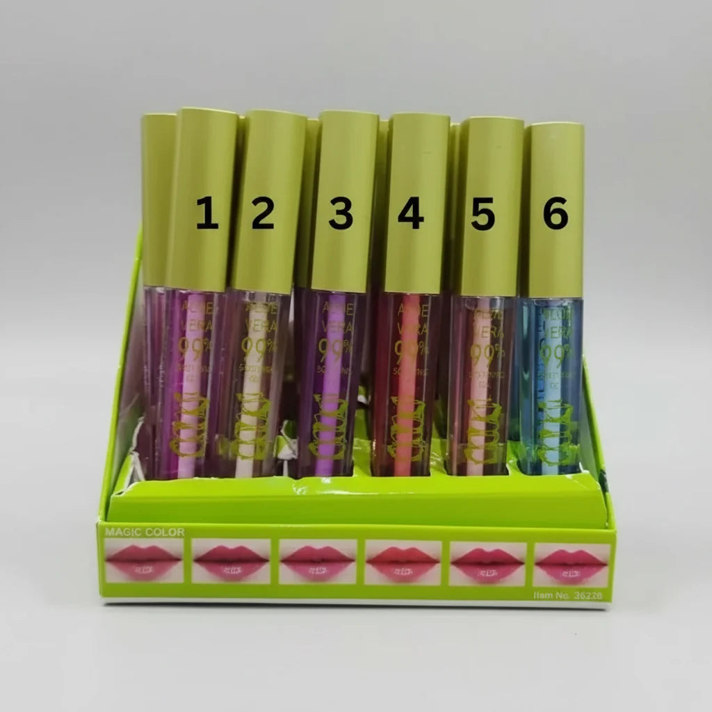 Aloe Vera Color-Changing Lip Gloss Miss Betty