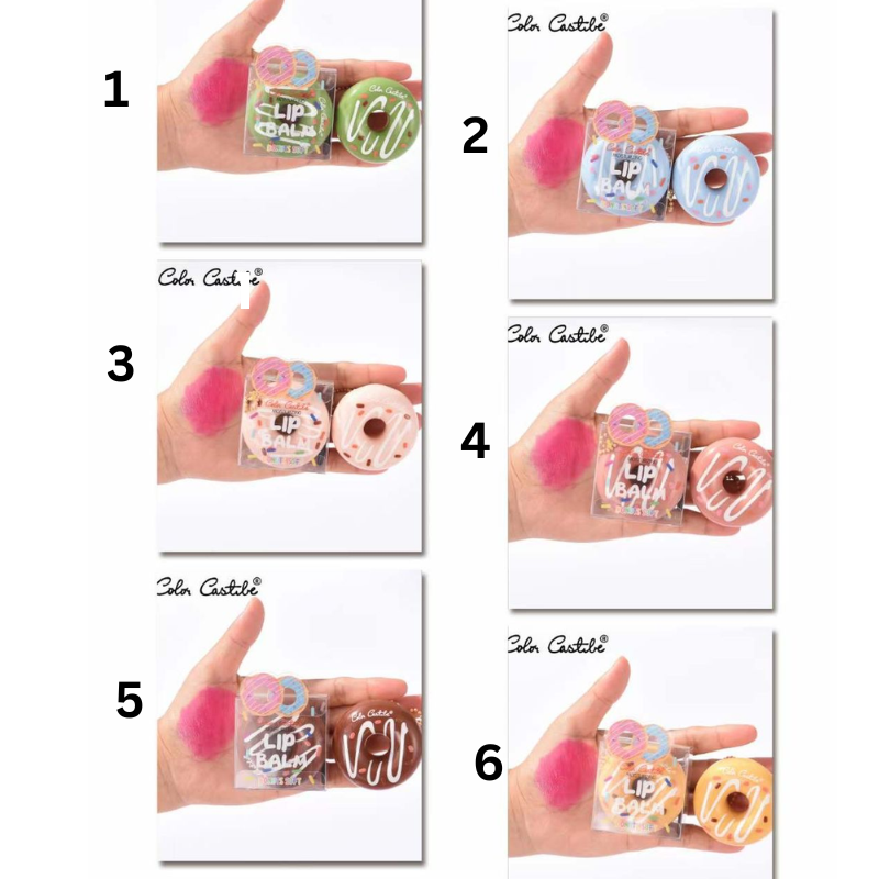 Color Castle Donut Lip Balm Color Castle