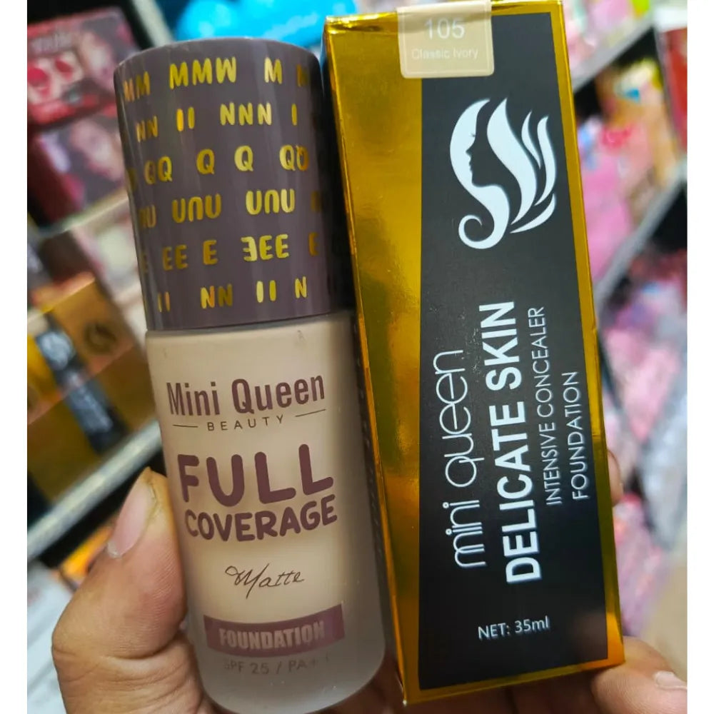 Mini Queen Delicate Skin Intensive Concealer Foundation - 35ml Mini Queen