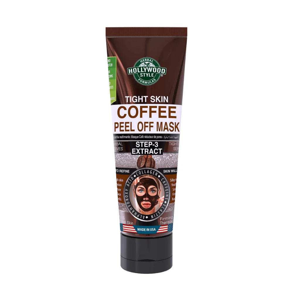Hollywood Style Tight Skin Coffee Mud Mask – 100ml Hollywood Style