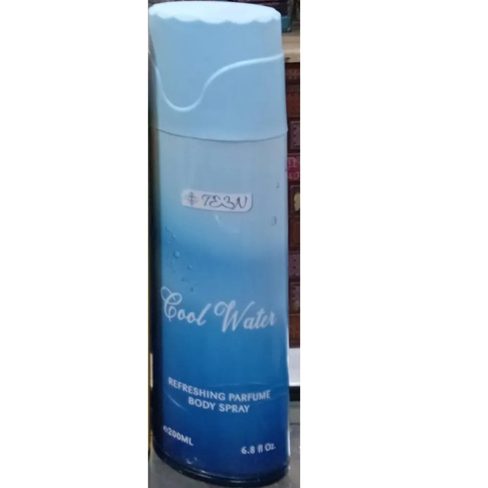 Cool Water Body Spray - 200ml TEBN