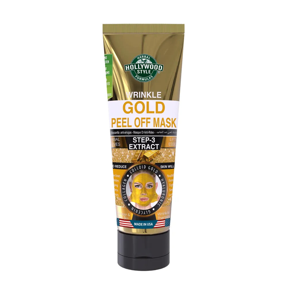 Hollywood Style Wrinkle Gold Peel Off Mask – 100ml Hollywood Style
