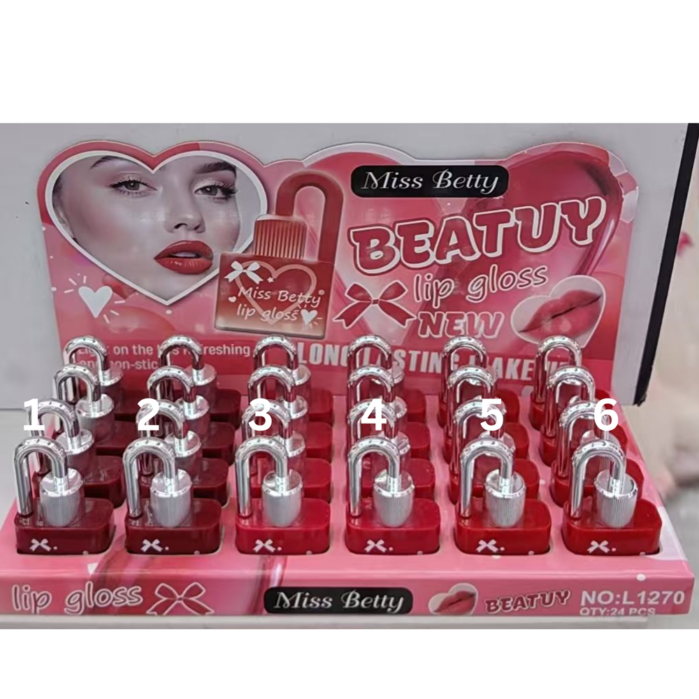 Miss Betty Shiny Lipgloss Miss Betty