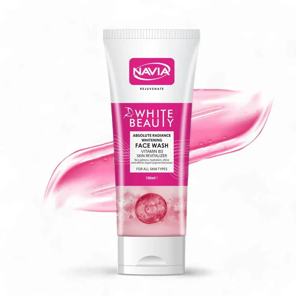Navia White Beauty Face Wash - 100ml Navia
