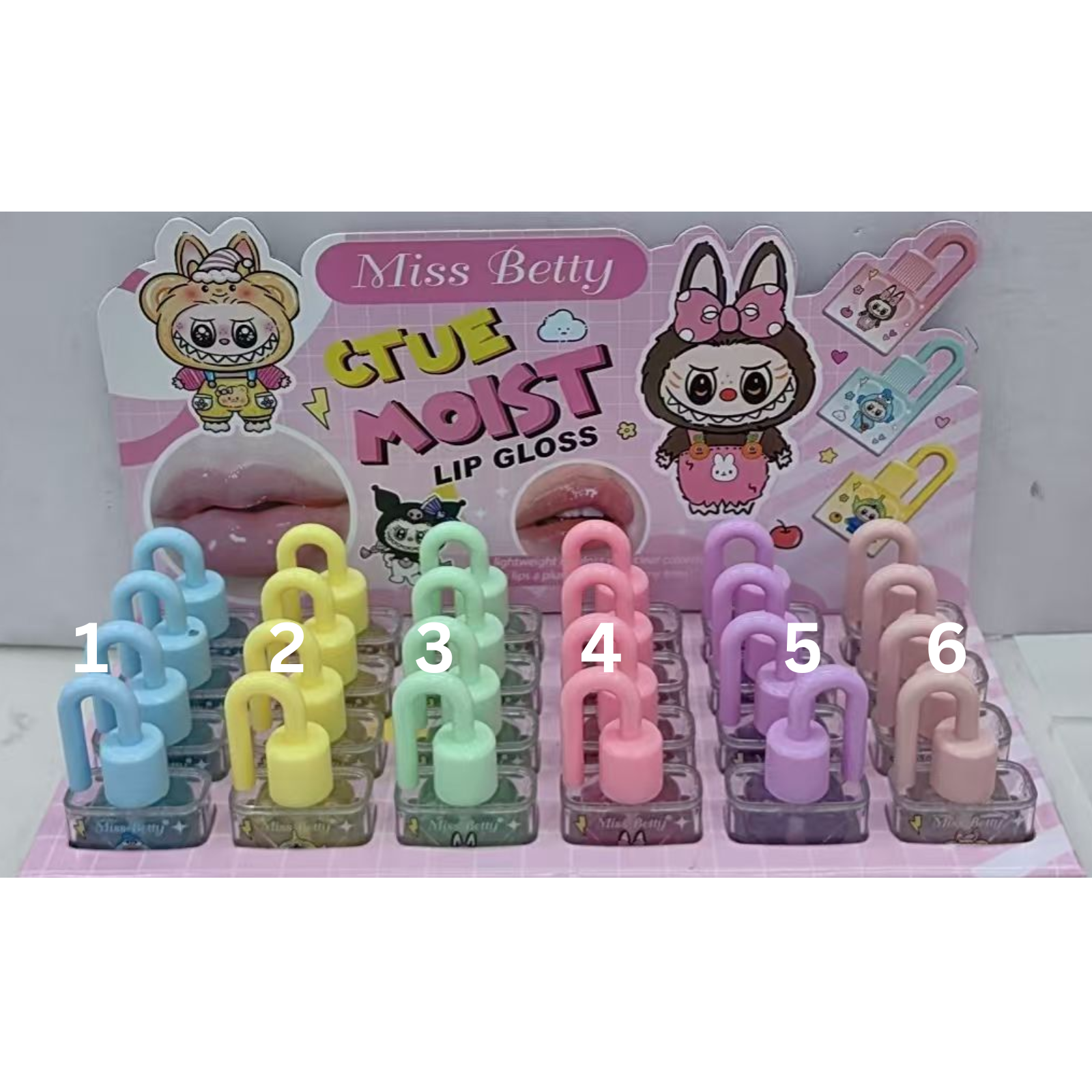 Miss Betty cute moist lip gloss Miss Betty