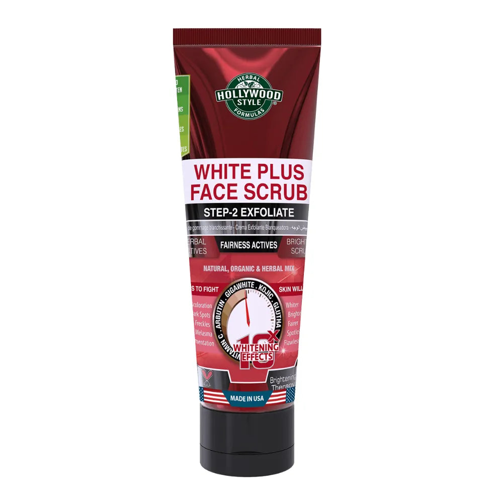 Hollywood Style White Plus Exfoliating Face Scrub Hollywood Style