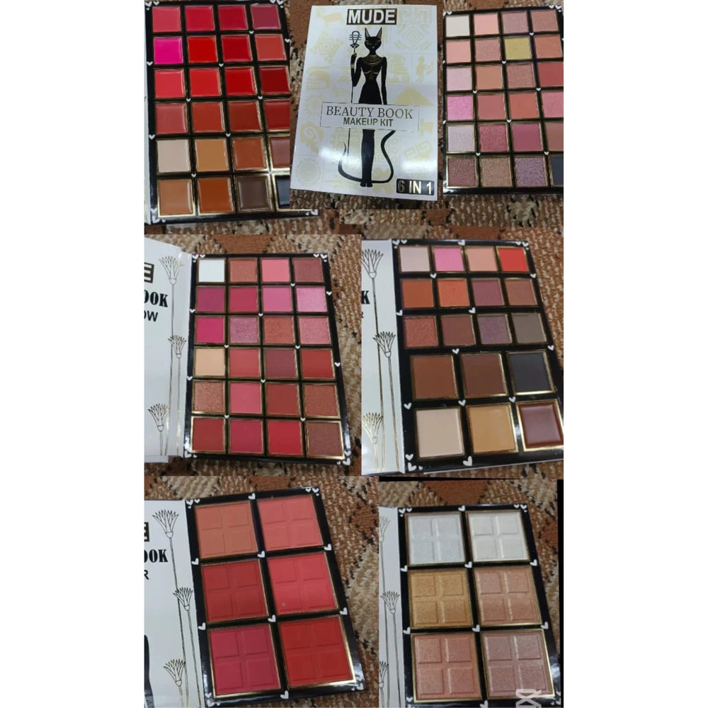 Mude Beauty Book Makeup Kit 6 in 1 Mude Beauty