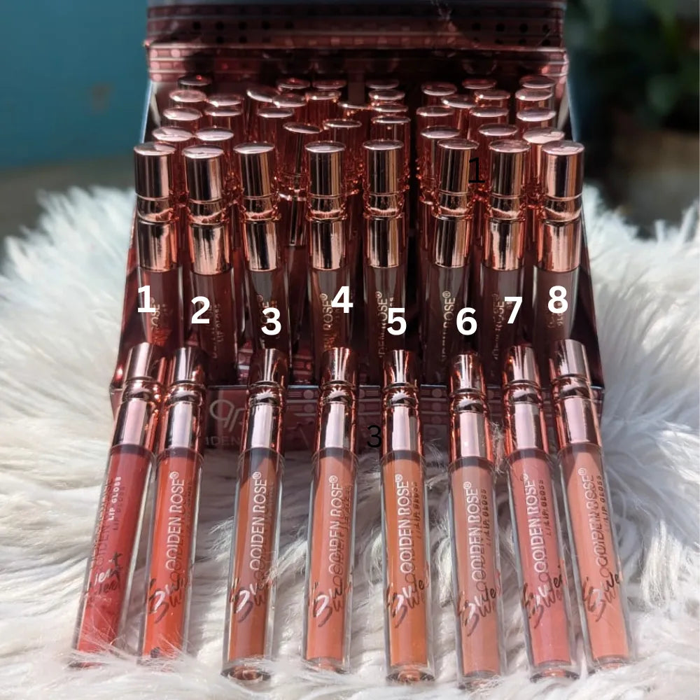 Qoiden rose Nude lip gloss Qoiden Rose