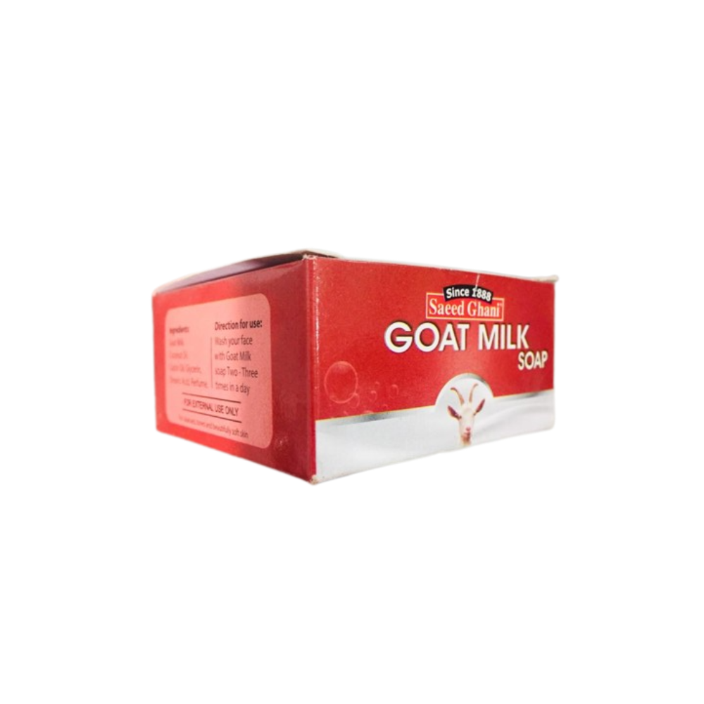 Saeed Ghani Goat Milk Soap – Deep Moisture & Gentle Nourishment for Sensitive Skin - 75g Saeed Ghani