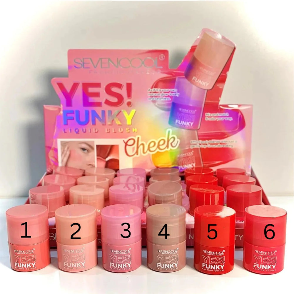 Sevencool YES! FUNKY Liquid Blush Sevencool