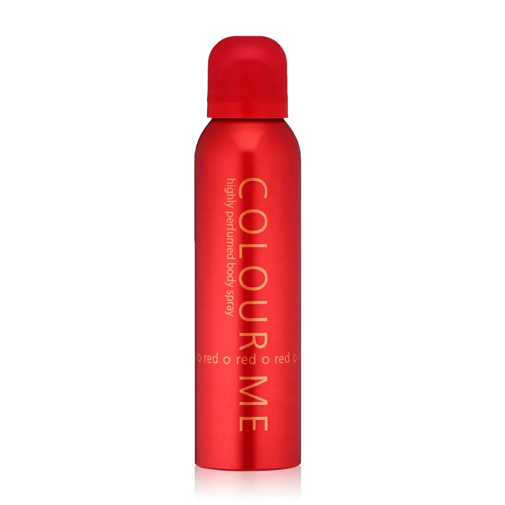 Colour Me Deodorant Spray Red - 150ml Colour Me