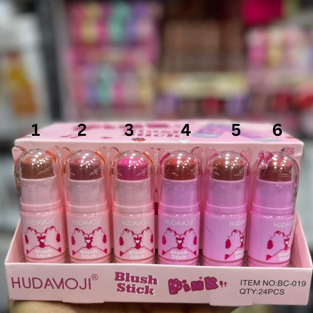 Huda Moji Pink Blush Stick Hudamoji