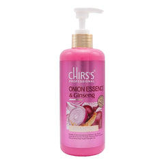 Chris's Professional Onion Essence Ginseng Shampoo - 400ml Chirs's