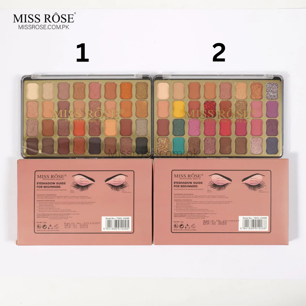 Miss Rose Radiant Limited Edition Palette - 32 Colors Miss Rose