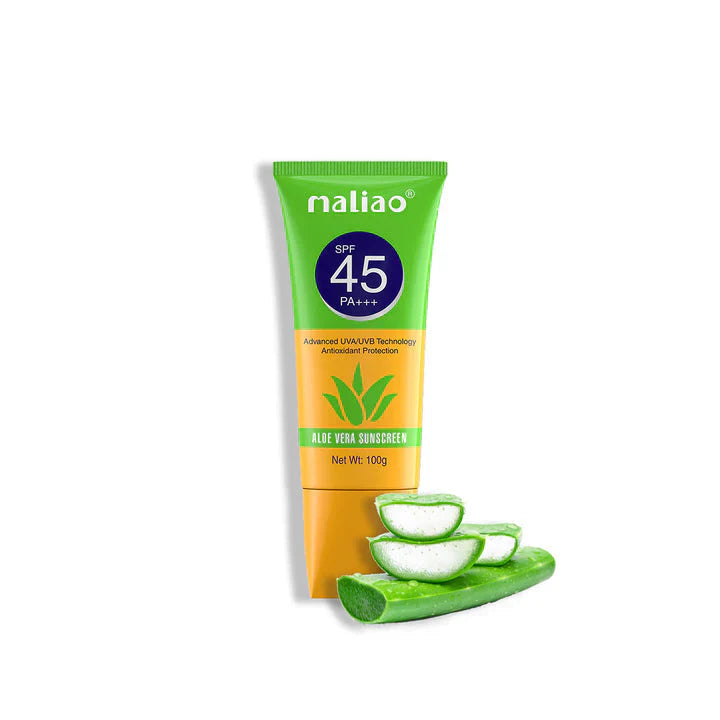 Maliao Aloe Vera Sunscreen SPF 45 PA+++ - 100g Maliao