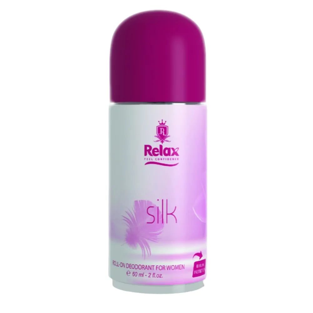 Relax Silk Roll-On Deodorant for Women – 60ml Relax