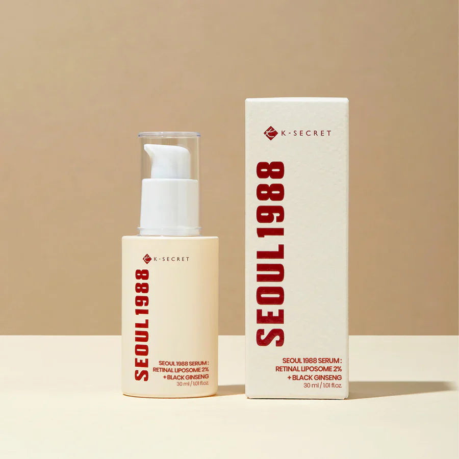 KSecret - Seoul 1988 Serum: Retinal Liposome 2% + Black Ginseng - 30ml K-Secret