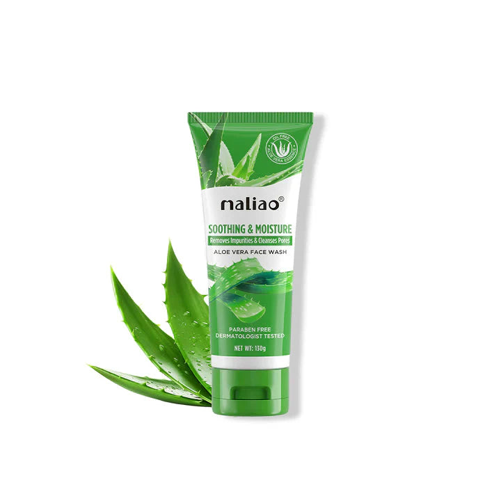Maliao Soothing Aloe Vera Face Wash -130g Maliao