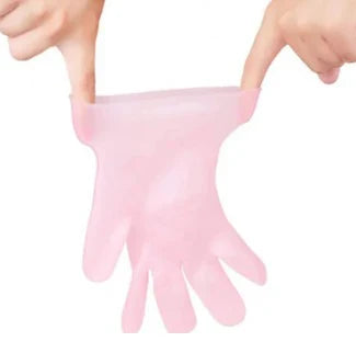 1 Pair Reusable Gel Silicone Hand Gloves Cosmia.pk