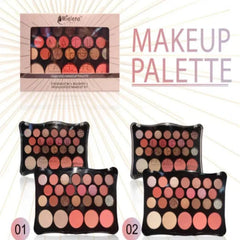 Mielena Italy 25 Color Makeup Palette Eyeshadow Blusher Highlighter Palette Mielena