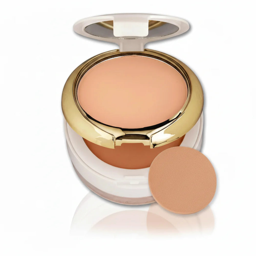 MISS ROSE (3 in 1) Professional 3D Pearl Whitening Compact & Loose Powder - 45g Miss Rose