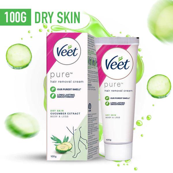Veet Pure Hair Removal Cream for Dry Skin - Body & Legs Veet