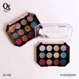 Quetee Beauty 12-Color Glitter Eyeshadow Palette
