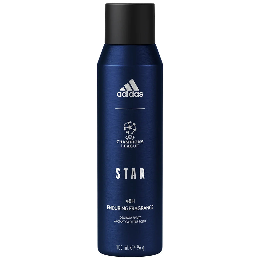 Adidas - Deodorant Spray For Men Star Champions League - 150Ml Adidas