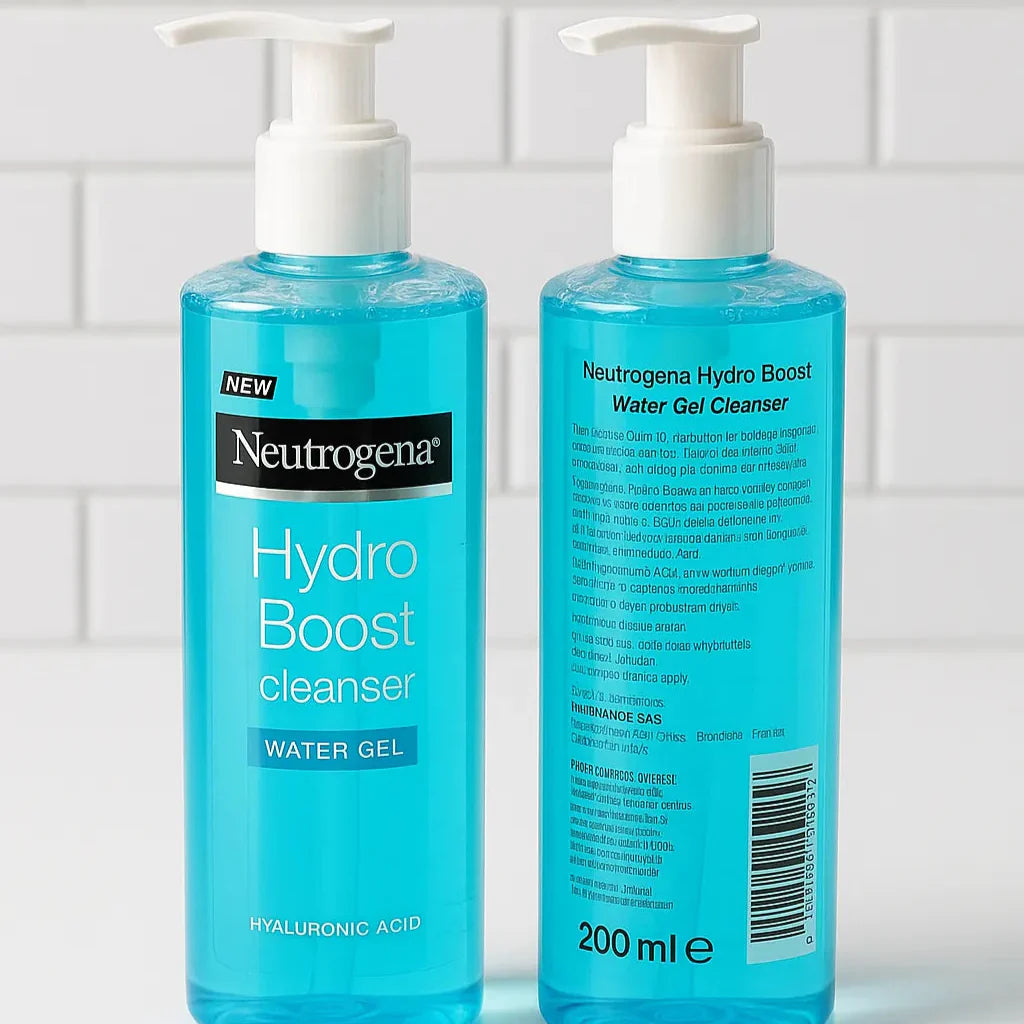 NEUTROGENA Hydro Boost Water Gel Cleanser 200ml Made in Greece Neutrogena