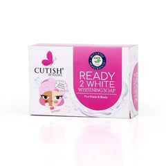Cutish Ready 2 White Whitening Soap - Each Cutish