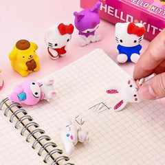 Sanrio-themed 3D miniature character erasers Cosmia.pk