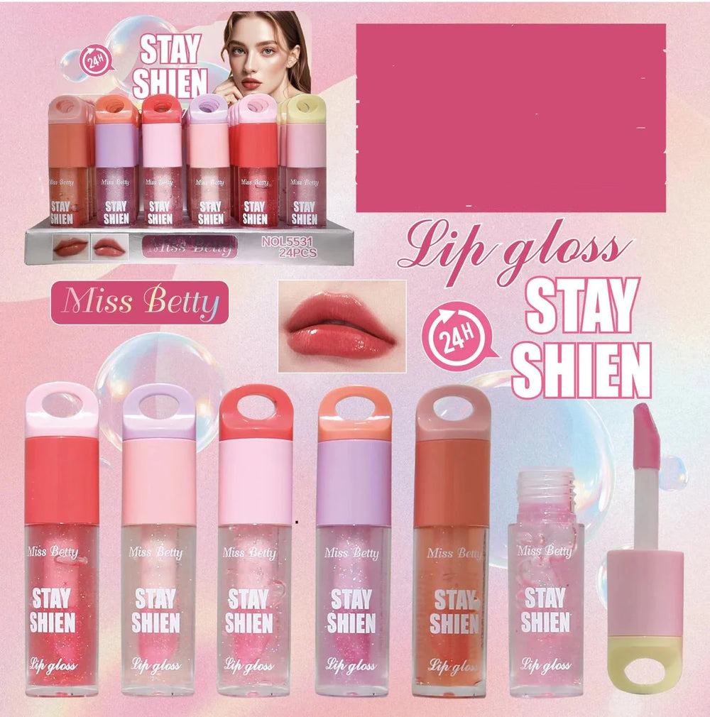 Miss Betty Stay Shien Lip Gloss Miss Betty