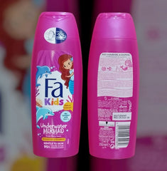 FA Kids Mermaid Shower Gel and Shampoo - 250ml FA