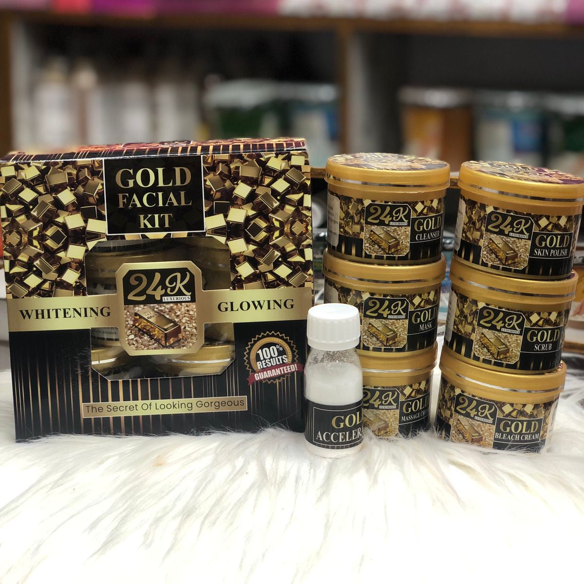 24k Gold facial with bleach Cosmia.pk