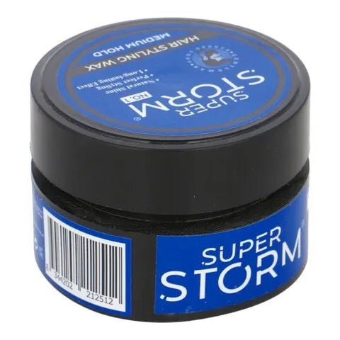 Super Storm Hair Styling wax Medium Hold NO 1 Super Storm