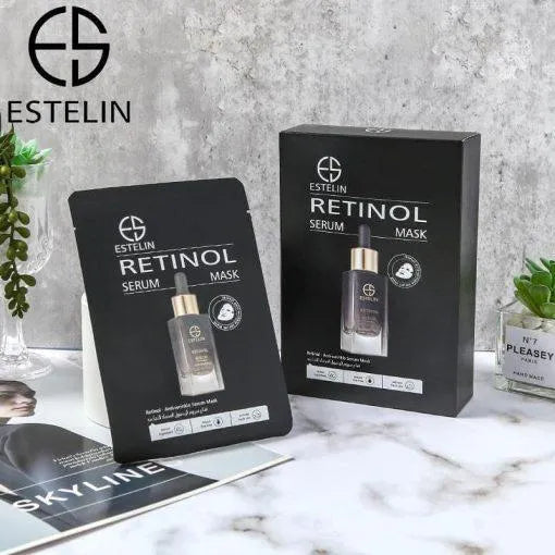 ESTELIN Retinol Anti-Wrinkle Serum Mask Sheets Estelin