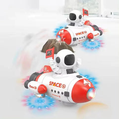 Robot Rocket Colorful Lights and Musical Toy for Kids Cosmia.pk