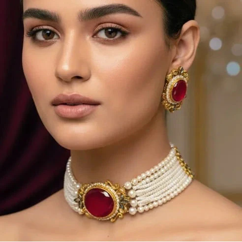Turkish Choker Set – 5 Shades Cosmia
